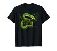 Serpents sur branche Reptile Mamba Langue Terrarium Serpent Serpent T-Shirt
