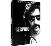 Serpico – Version restaurée 4K inédite – 4K Ultra HD + Blu-ray – Boîtier métal SteelBook limité