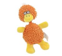 Serpillère à mâcher en corde de coton durable pour chien avec couineur pour le nettoyage des dents et le jeu interactif coloré pour chiens de petite race, soulagement de la dentition amusant pour