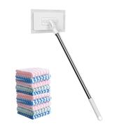 Serpillère à poussière rotative à 360 degrés 99 cm pour nettoyage de maison, appartement, hôtel et