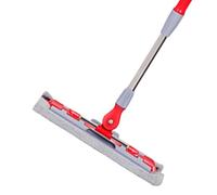 Serpillère en Microfibre, Balai Rotatif 360° Humide et Sec, Manche Télescopique Outil Nettoyage Rapide avec 7 Lingettes pour Grands Espaces Salle de Bain Entretien Quotidien Carrelage, Usage Domestiqu