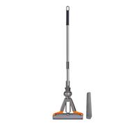 Serpillère éponge domestique - auto-conception, nettoyant principal remplaçable, poignée légère, tampon absorbant à séchage rapide | Outil d'entretien du sol fiable pour améliorer la propreté en