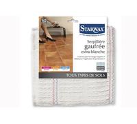 SERPILLERE GAUFREE BLANC DOUBLE 50X100CM