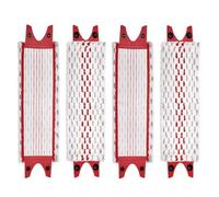 SERPILLERE - LAVETTE - TETE BALAI ESPAGNOL Lot de 4 Tampons 2 en 1 en Microfibre pour vadrouille Vileda Ultramax Ensemble de