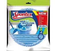 Serpillere - Lavette - Tete Balai Espagnol - Recharge de vadrouille Spontex Aqua Revolution 00079