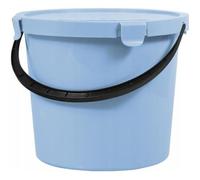 Serpillere - Lavette - Tete Balai Espagnol - Seau avec couvercle Blue Berry 10l 6079 Plast Team