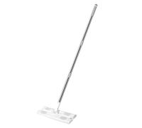Serpillère Plate Nettoyant Humide Sec Long Manche pour Sol Dur,pour Ménager Dortoir Bureau Restaurant Commercial Bois Dur Stratifié