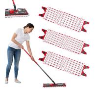 Serpillere Recharge pour Vileda Ultramax, 3Pcs Replacement Microfibre Pad, Recharges en Microfibre pour Balai Domestique, pour UltraMax/UltraMax Plus/Easy Wring UltraMax