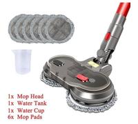 Serpillère,Tête de vadrouille électrique humide et sèche pour Dyson V7 V8 V10 V11, pièces remplaçables avec - Type Lavande