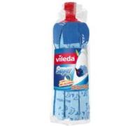 Serpillère VILEDA laminée à ancrage universel - bleue G