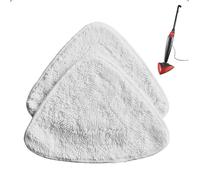 Serpillere,Vileda - tampons de rechange pour vadrouille à vapeur, outil de nettoyage de sol en tissu triangulaire - 2PC[C981254]