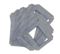 Serpillères De Nettoyage For Vitres De Robot Aspirateur W140, 24 X 24 Cm, Chiffons Lavables For Le Lavage Des Vitres, Pièces Détachées Et Accessoires.(18pcs)