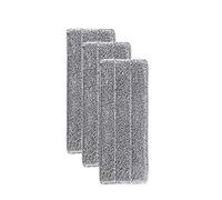 Serpillères en Microfibre pour Balai Lave-Sol Housse de Nettoyage de Rechange Vadrouille La Tête de Ménage de Vadrouille pour Balai Plat Nettoyage en Microfibre/Lingettes de Nettoyage 33x12mm Serria