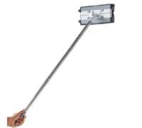 Serpillière À Poussière | Outil De Changement De Chiffon Automatique Réutilisable | Serpillière Humide et Sèche sans Contact de 110 cm pour Parquets,pour Nettoyage Poussière Maison Cuisine Sol et