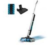Cecotec Balai électrique FreeGo Wash Twice Spray 60W, 40min, double rouleau, 450/350ml, Gris