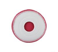 Serpillière en crofibre de 13 cm avec texture écailles de poisson compatible avec ECOVACS, XIAO, S Series et modèles (rouge)