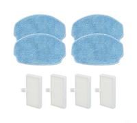 Serpillière et accessoires de filtre pour robot aspirateur BR150 BR151 compatible avec les modèles GTTVO, MANVINS pour une capture efficace de la poussière