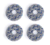 Serpillière lingette rayée grise lavable ECOVACS - Accessoire original pour la série DEEBOT X1 (OMNI/TURBO)