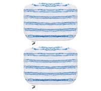 Polti Vaporetto PAEU0394 kit de 2 serpillières microfibres pour nettoyer tous types de sols, compatible avec Polti Vaporetto Style
