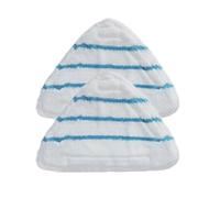 Serpillière Recharge Serpillère Triple Angle Lavable En Microfibre For Nettoyeur Vapeur, Pièces De Rechange Et Accessoires(2PCS)