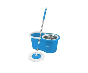 Serpillière Rotative Esperanza EHS006 Microfibre 125 cm Bleu/Blanc