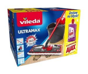 Serpillière Vileda Ultramax Box 1L Rouge/Noir