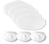 Serpillières Microfibres pour Polti Vaporetto PAEU0332 SV440 Double,SV450,SV460,4 Lingettes de nettoyage,3 PAEU0282 Sockettes