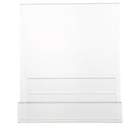 Serrage-livre Simple en Acrylique pour Livres et Documents | Support de Rangement ’exposition, Organise les Ouvrages, Format Compact, Usage sur Table, Acrylique