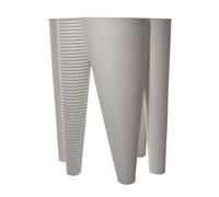 SERRALUNGA vase THE VASES (Blanc - LLDPE)