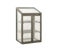 vidaXL Serre 60x45x100 cm Bois de sapin 314849