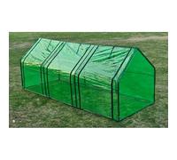 Serre à 3 portes en 100 % PVC - Serre robuste pour jardin, terrasse ou balcon - Idéale pour la culture des plantes et la protection contre les intempéries