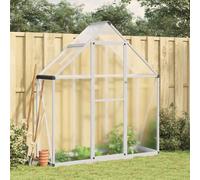Serre avec Cadre de Base Terrasse Extérieur Arrière-cour Aluminium vidaXL
