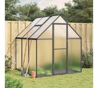 Serre avec Cadre de Base Terrasse Extérieur Arrière-cour Aluminium vidaXL