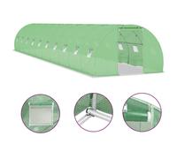 Serre Avec Panneaux Polycarbonate Résistants Aux Uv & Structure Galvanisée 45 M² 15x3x2 M