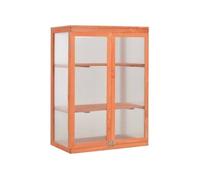 Vidaxl Serre Bois 75x47x109 Cm