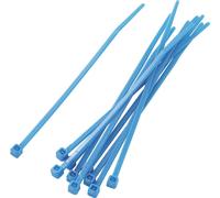 Serre-câble 100 mm x 2.50 mm bleu TRU COMPONENTS TC-PBR-100-4BE203 1592831 crantage intérieur 100 pc(s)