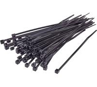 Serre-câble 200 mm x 3.60 mm noir TRU COMPONENTS TC-CVR200ABK203 1592860 crantage intérieur 100 pc(s)