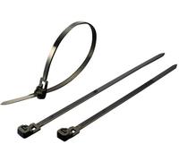 Serre-câble 200 mm x 4.50 mm noir TRU COMPONENTS TC-HVR200SBK203 1592877 crantage intérieur 100 pc(s)
