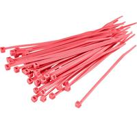 Serre-câble 203 mm x 2.50 mm rouge TRU COMPONENTS TC-CV200M203 1593699 crantage intérieur 100 pc(s)