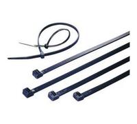 Serre-câble 250 mm x 4.80 mm noir TRU COMPONENTS TC-CVR250W203 1592895 crantage intérieur 100 pc(s) Noir G