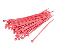 Serre-câble 250 mm x 4.80 mm rouge TRU COMPONENTS TC-CV250203 1593704 crantage