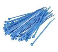 Serre-câble 300 mm x 4.80 mm bleu TRU COMPONENTS TC-CV300S203 1592873 crantage