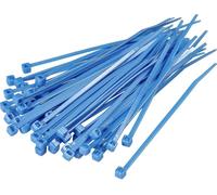 Serre-câble 300 mm x 4.80 mm bleu TRU COMPONENTS TC-CV300S203 1592873 crantage intérieur 100 pc(s)