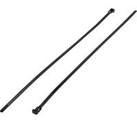 TRU Components Serre-câble TC-HV-500BK203 500 mm x 8,50 mm noir crantage intérieur 100 pc(s)