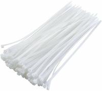 Serre-câble - AUTREMENT - Lot de 100 - 100x2,5mm - Plastique - Blanc