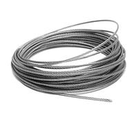 Serre-câble, Câble Acier INOX 3mm Garde-Corps Porche coupé sur Mesure 1-100m(95M/331.7ft)