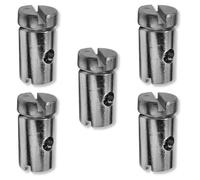 Serre-câble - CYCLINGCOLORS - Lot de 5 - Diamètre 6mm - Longueur 9mm - Câble 2.5mm