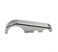 Serre-câble de guidon de 25 mm pour Road King, conçu pour les câbles d'embrayage, de frein et d'accélérateur avec deux trous séparés, construction en aluminium
