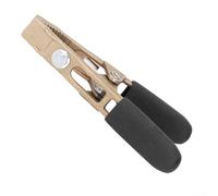 Serre-câble de terre robuste 260 A avec ouverture de 40 mm et poignée ergonomique pour une mise à la terre fiable dans les plates-formes pétrolières et les chantiers navals