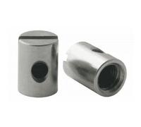 Elvedes Boulons N-type 50 unités 5 x 7 mm Argenté